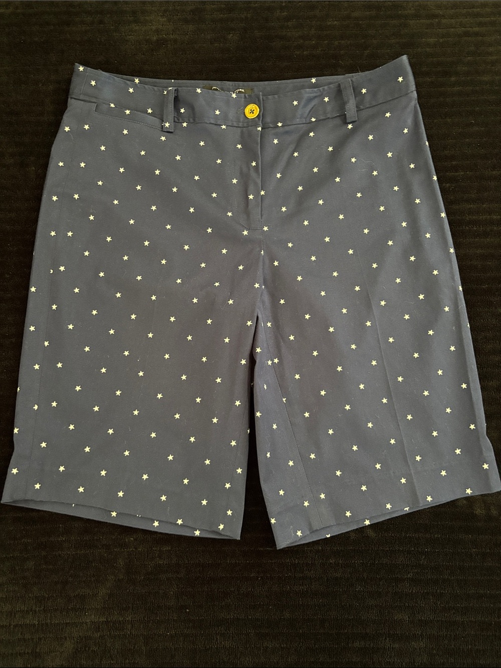 Jones New York Sz 6 Navy w/White Star-Print Women’s Shorts